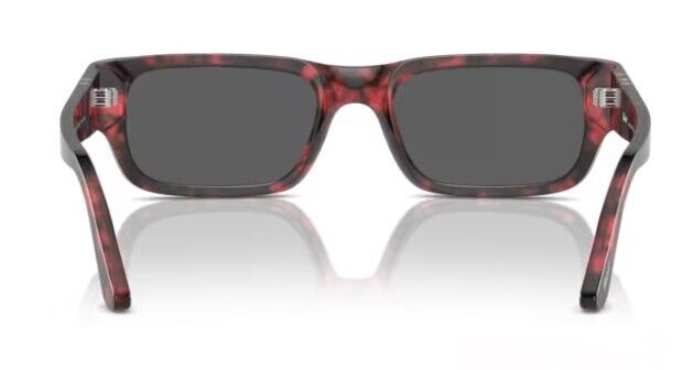 Persol 0PO3347S 1212B1 Red Havana/Dark Grey Rectangular 55mm Women's Sunglasses