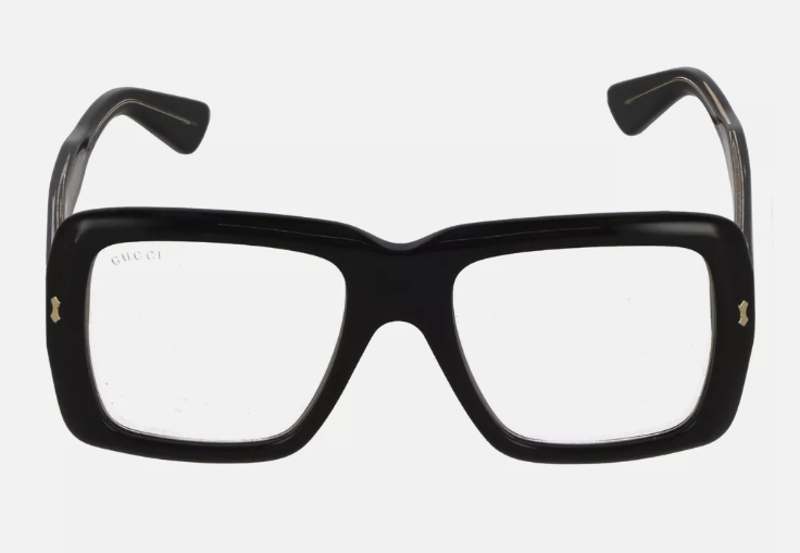 Gucci GG0366S 001 Black Square Men's Eyeglasses