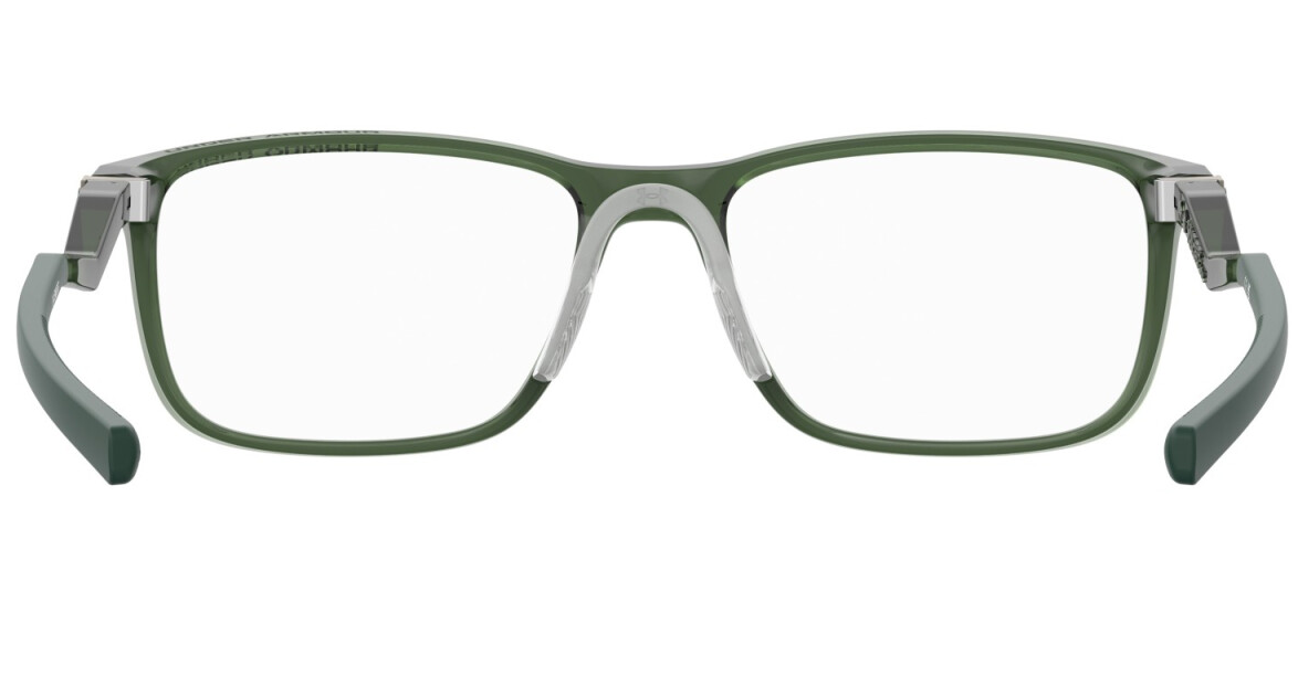 Under Armour UA 5085/G B59 Green Crystal Rectangular Men's Eyeglasses