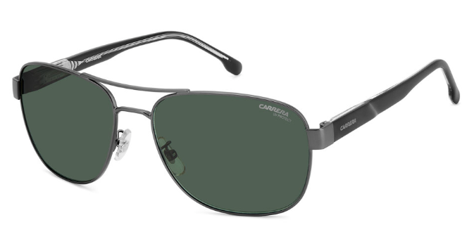 CARRERA C FLEX 02/G/S R80 MTDKRUTH/Green Soft Square Men's Sunglasses