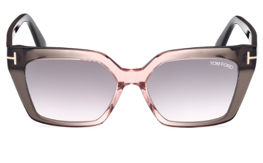 Tom Ford WINONA FT1030 20G Grey-Grey/Brown Gradient/Mirrored Women's Sunglasses