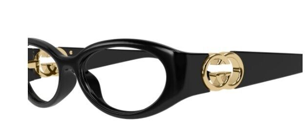 Gucci GG1693O 001 Black Cat-Eye Women's Eyeglasses