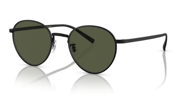 Oliver Peoples 0OV1336ST Rhydian 501752 Matte Black G-15 Round Men's Sunglasses