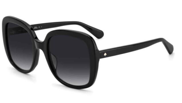 Kate Spade Wenona/G/S 0807/90 Black/Grey Gradient Square Women's Sunglasses