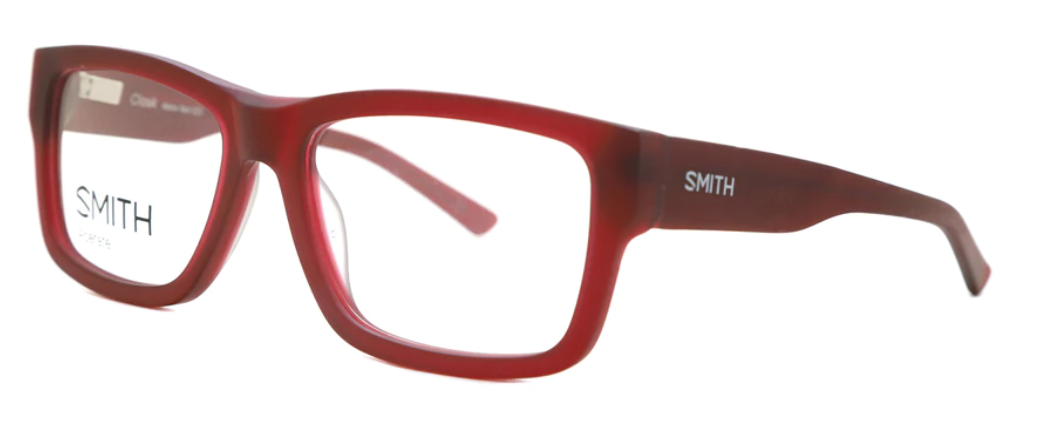 Smith CLOAK 0Z3 Red Square Men's Eyeglasses