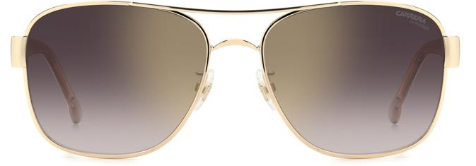 Carrera 3042/S VVP/YK Gold/Ivory/ Burgundy Shaded Mirrored Men's Sunglasses