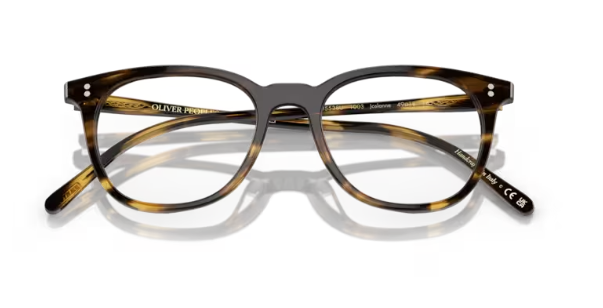 Oliver Peoples 0OV5538U Josianne 1003 Cocobolo Soft Round Men's Eyeglasses