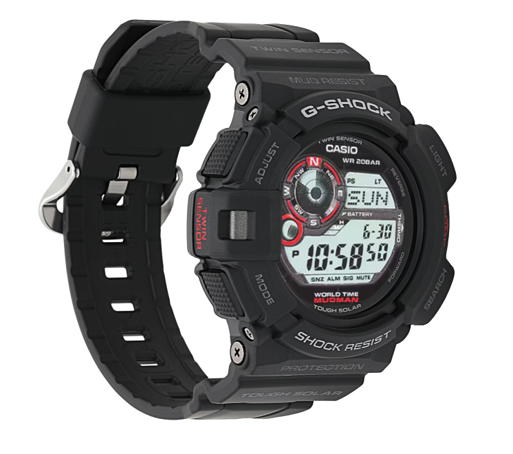 Casio G-Shock Master Of G-Land MudMan Black Men's Watch G9300-1