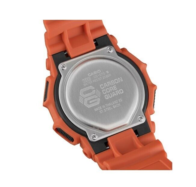 Casio G-Shock  Digital  Large Case Orange Quartz Watch GD-010-4