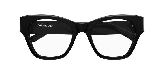 Balenciaga BB0263O 001 Black Cat-Eye Women's Eyeglasses