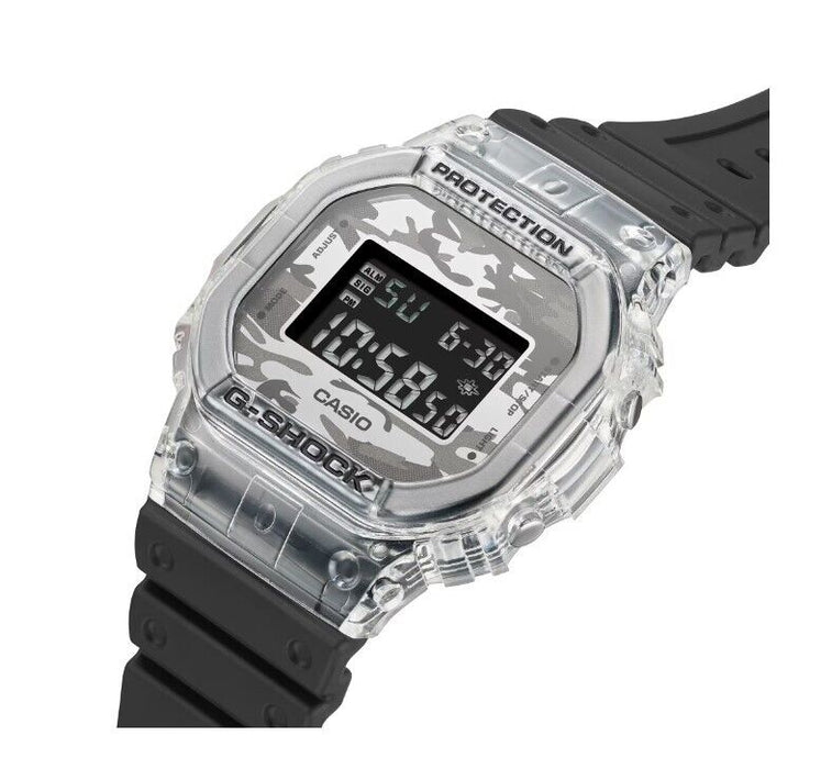 Casio G Shock 5600 Series Digital Men's Camouflage Dial Watch DW5600SKC-1