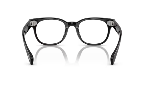 Oliver Peoples 0OV5545U Afton 1731 Black Soft Round Men's Eyeglasses