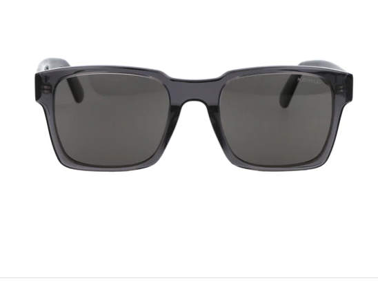 Moncler ML0210 01D Black/Grey Polarized Square Men's Sunglasses