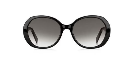 Marc Jacobs MARC-377/S 0807/IB Black/Grey-Green Gradient Oval Women's Sunglasses