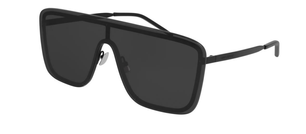 Saint Laurent SL 364 Mask 002 Black Men's / Women's Sunglasses