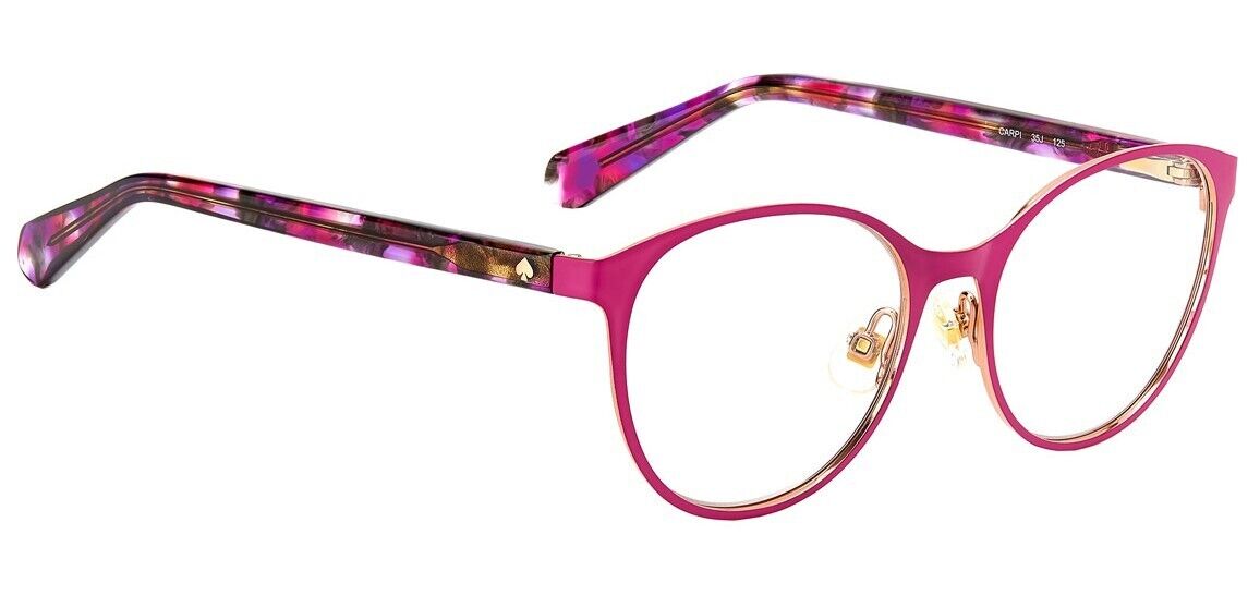 Kate Spade Carpi  035J/00 Pink  Cat-Eye Junior Girls  Eyeglasses