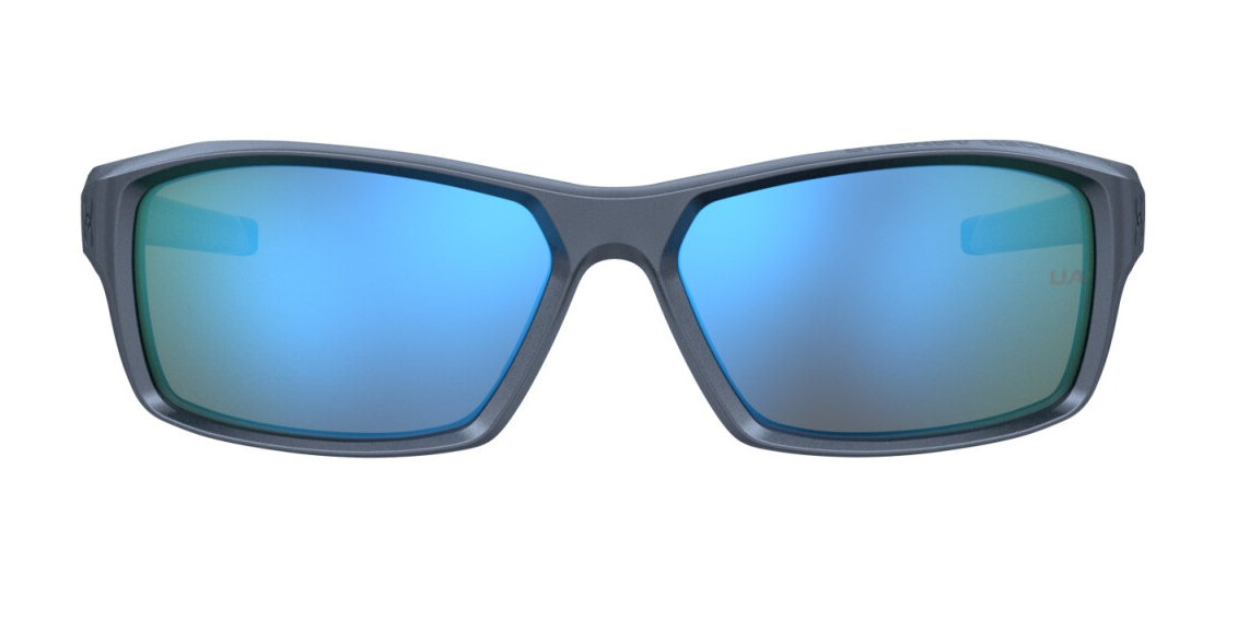 Under Armour UA  Fanatical 09V Z0 Grey blue/Blue Multilayer Men's Sunglasses