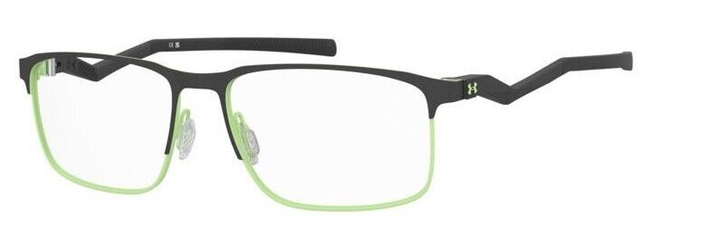 Under Armour UA 5083/G 3OL Matte Black Green  Rectangular Men's Eyeglasses