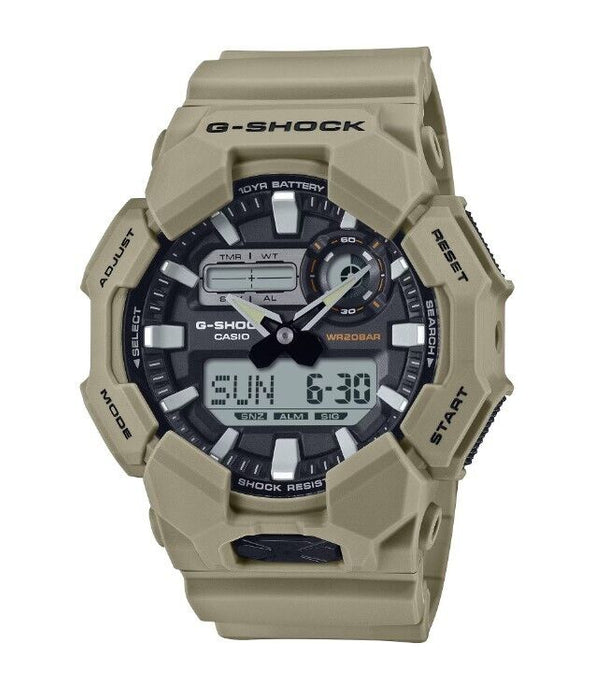 Casio G-Shock  Analog-Digital 10 Year Battery Life Brown Watch GA010-5A