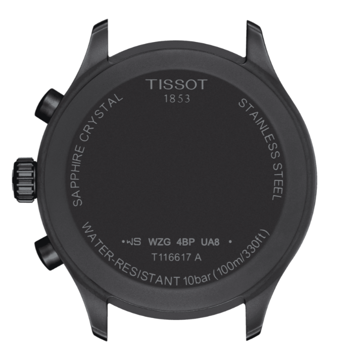 Tissot Chrono XL TSport Black Dial Black Strap Quartz Men's Watch T1166173705100