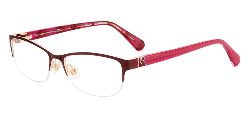 Kate Spade MARNIE 2/G C9A Red Cat Eyed Women's Eyeglasses