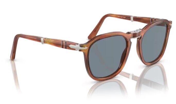 Persol 0PO3345S 96/56 Terra di siena / Blue Oval Shaped Women's Sunglasses