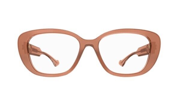 Gucci GG1559OK 003 Brown Rounded Cat Eye Women's Eyeglasses