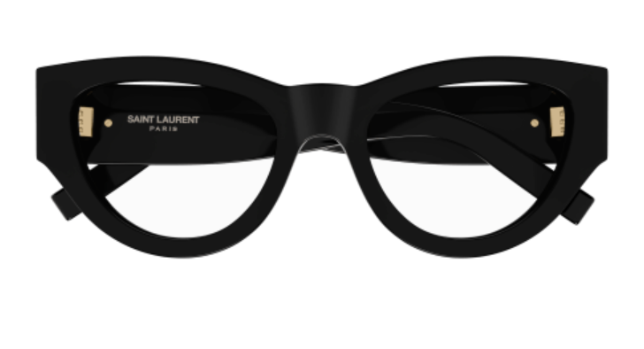 Saint Laurent SL M94 OPT 001 Black Cat-Eye Women's Eyeglasses