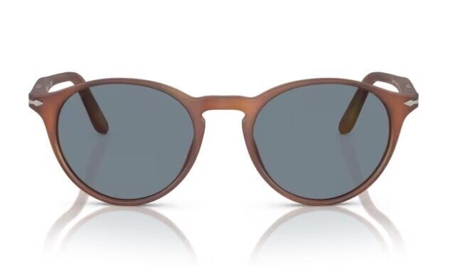 Persol 0PO3092SM 900656 Terra di siena / Light blue Round 52mm Men's Sunglasses