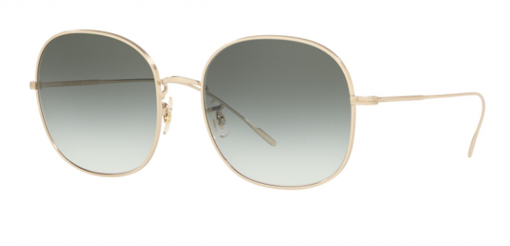 Oliver Peoples Mehrie OV1255S 50352A Soft Gold/Green Gradient Women's Sunglasses