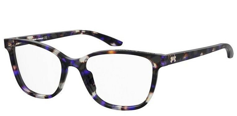 Under Armour Ua 5036 0HKZ/00 Violet Havana Oval Full-Rim Women's Eyeglasses