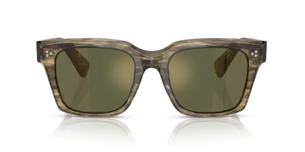 Oliver Peoples 0OV5564SU Ollice 1735O8 Soft Olive Bark G-15 Men's Sunglasses