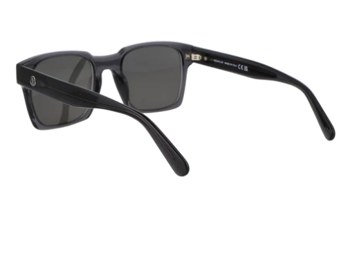 Moncler ML0210 01D Black/Grey Polarized Square Men's Sunglasses