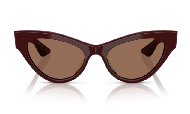 Oliver Peoples 0OV5573SU 1951c 178973 Burgundy Brown Cat Eye Women Sunglasses