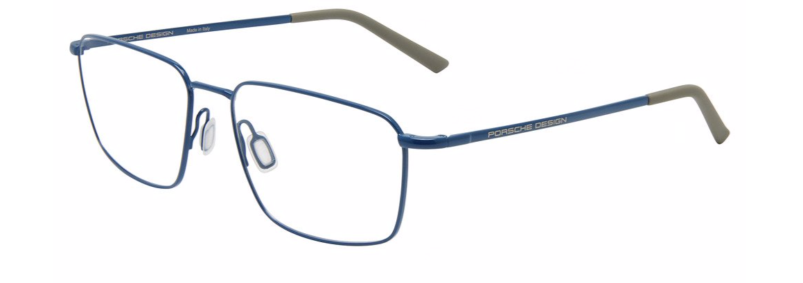 Porsche Design P8760 D Blue Rectangular Men's Eyeglasses