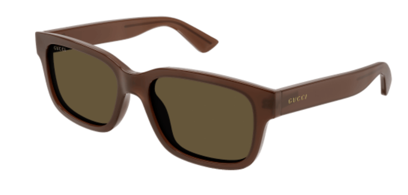 Gucci GG1583S 004 Brown/Brown Square Men's Sunglasses