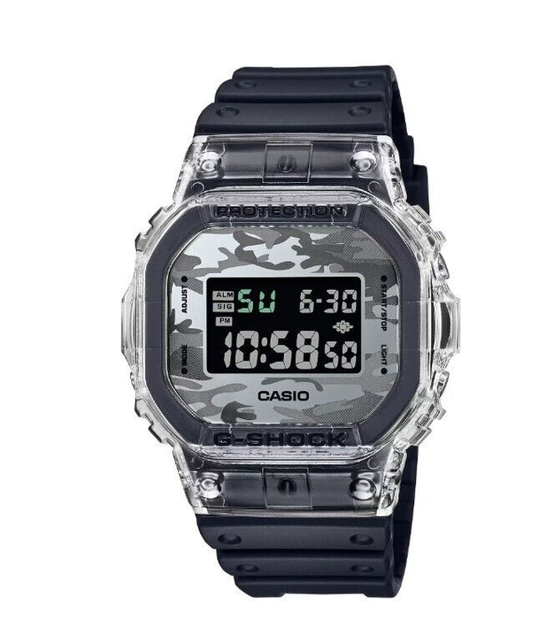 Casio G Shock 5600 Series Digital Men's Camouflage Dial Watch DW5600SKC-1