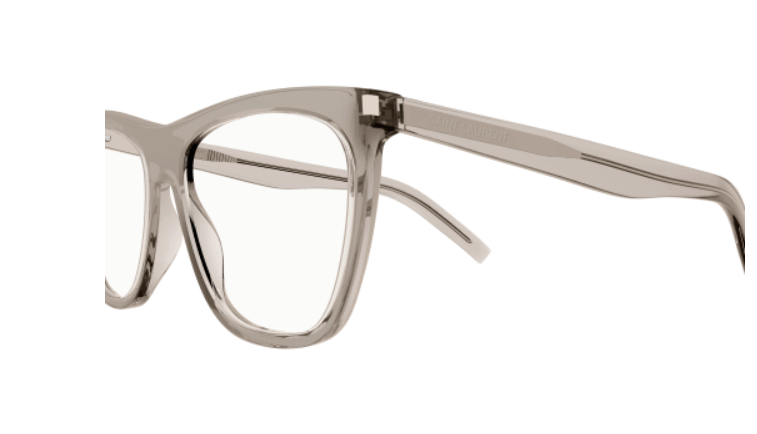 Saint Laurent SL 518 004 Brown Square Women's Eyeglasses