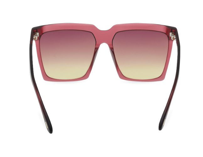 Tom Ford FT0764 Sabrina-02 69T Shiny Pink/Pink Gradient Women's Sunglasses