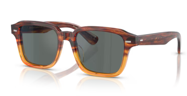 Oliver Peoples 0OV5562SU Errisson Sun 1754W5 Dark Amber Blue Men's Sunglasses