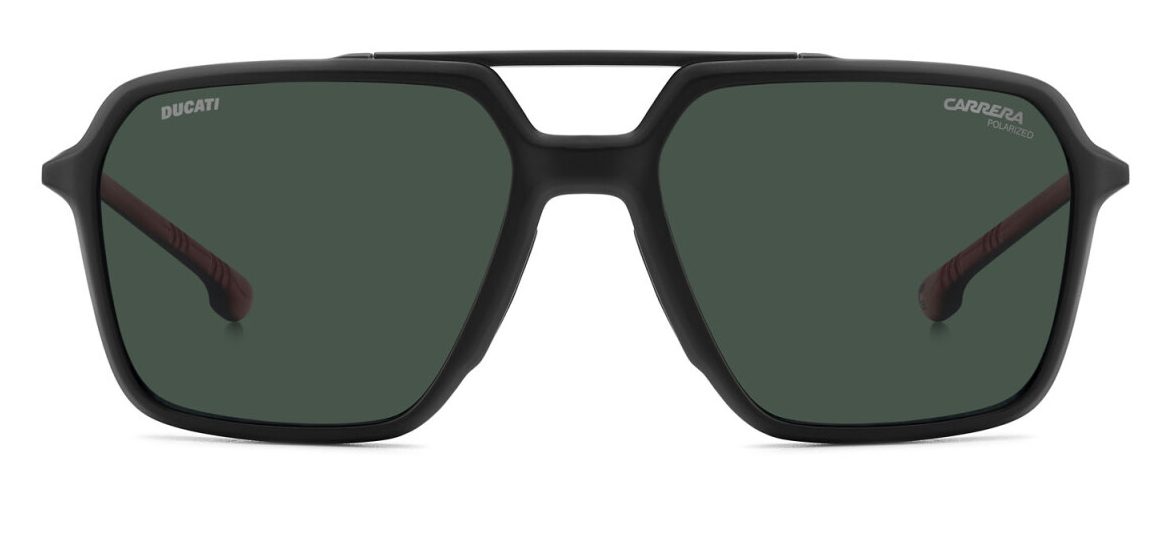 Carrera Ducati Carduc 042/S 003 Matte Black/Green Polarized Men's Sunglasses