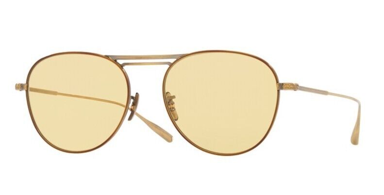 Oliver Peoples 0OV8994ST CADE-J Antique Gold/Yellow Wash Unisex Sunglasses