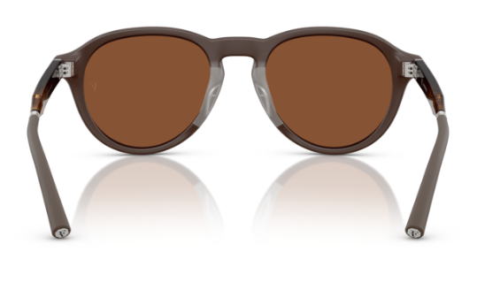 Oliver Peoples 0OV5557SU R-8 700553 Semi Matte Umber Clay Round Men's Sunglasses