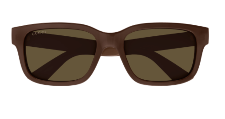 Gucci GG1583S 004 Brown/Brown Square Men's Sunglasses