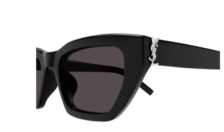 Saint Laurent SL M127/F 001 Black Cat Eye Women's Sunglasses