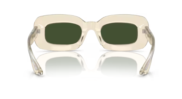 Oliver Peoples 0OV5548SU 1966c 109471 Buff/Vibrant Green Women's Sunglasses