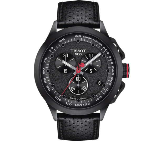 Tissot T-Race Cycling Black Dial Black Strap Men's Watch T1354173705101