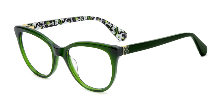 Kate Spade MANDEE 1ED Green Round Women's Eyeglasses