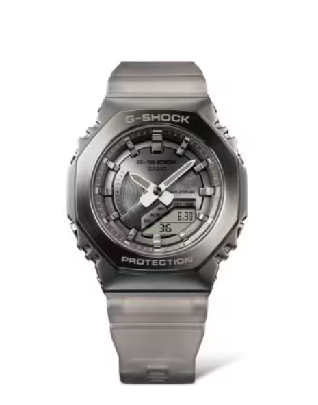 Casio G-Shock Metal Covered Analog-Digital Gray Women's Watch GMS2100MF-1A