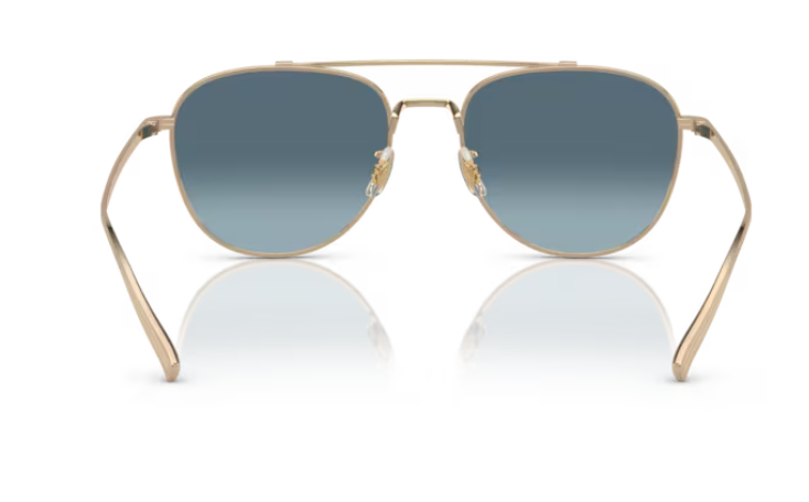 Oliver Peoples OV1335ST 5035Q8 Gold/Marine Gradient Soft Square Men's Sunglasses